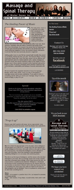 Newsletter Sample